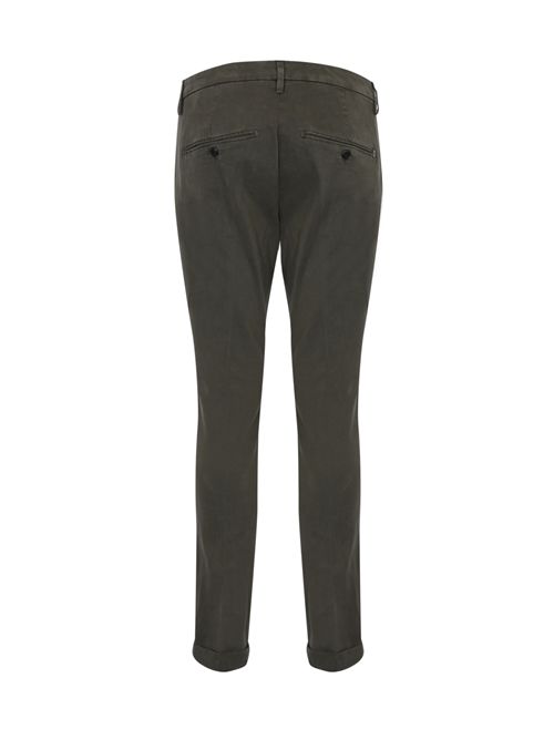 Pantalone Gaubert in gabardina di cotone stretch Fieno DONDUP | UP235 GSE043 PTD671